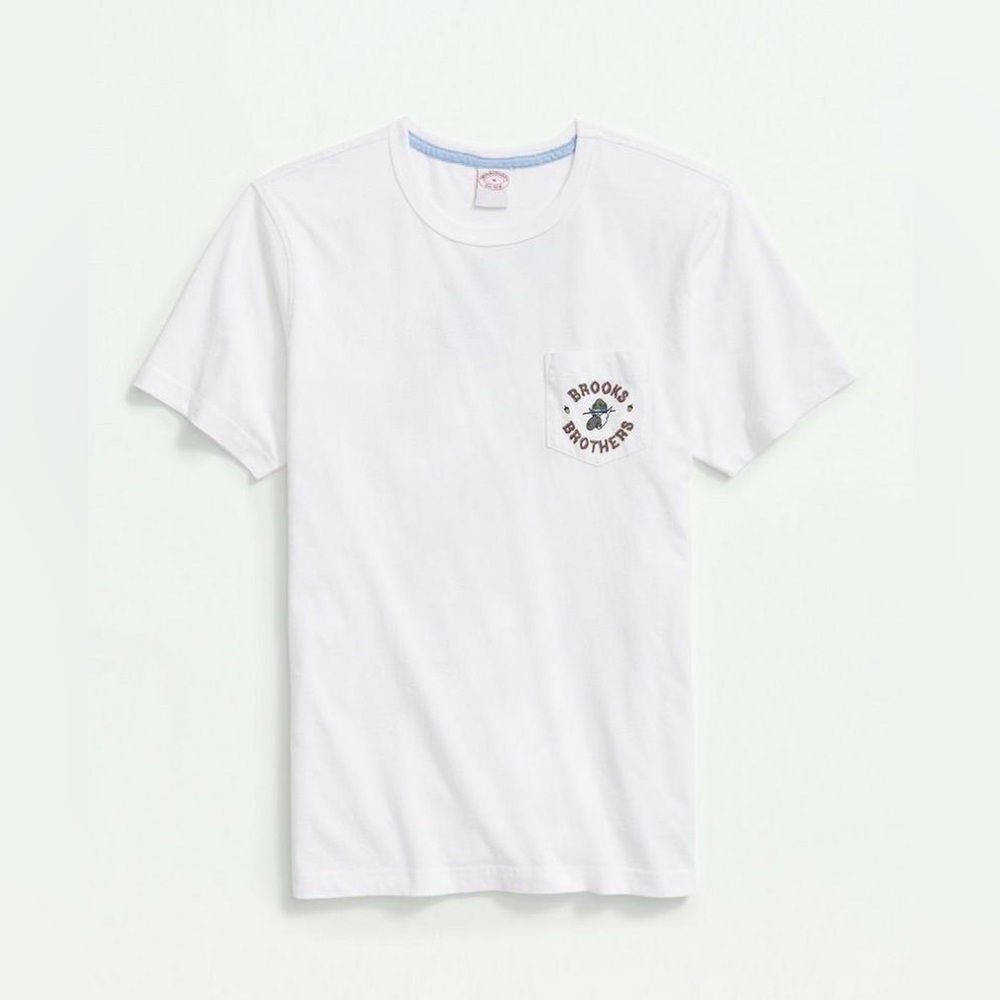✨ Brooks brothers ✨ Cotton Henry Camping Rules Graphic T-Shirt